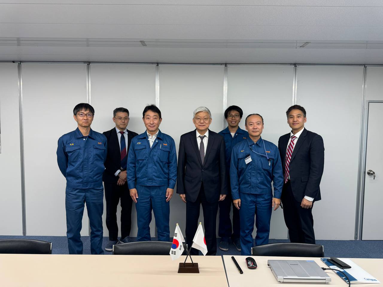 尹德敏駐日大使、熊本県半導体工場訪問