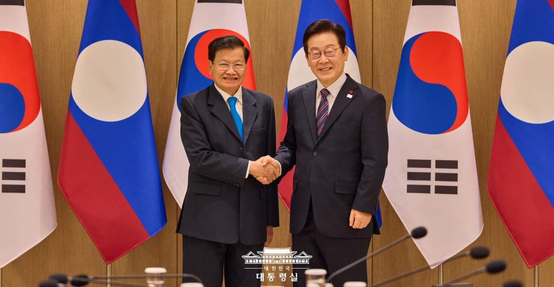 한-라오스 정상회담                                                                       